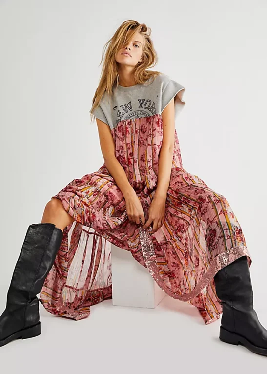 Wallpaper Maxi Dress