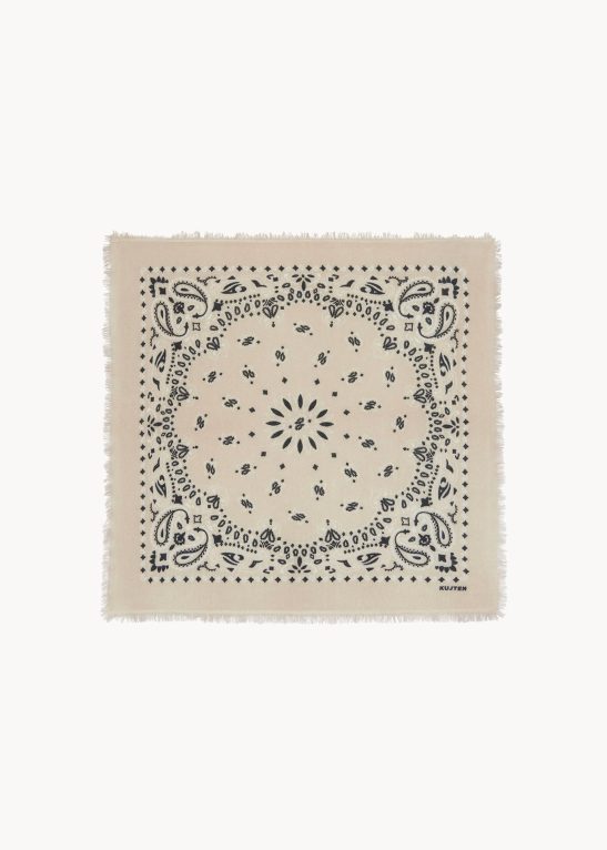 Small Bandana organic white