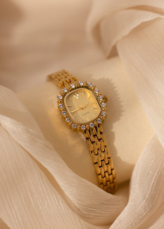 Pave Blossom Timepiece