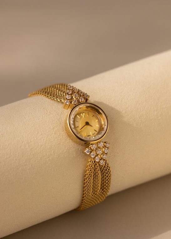 Diamond Mesh Timepiece