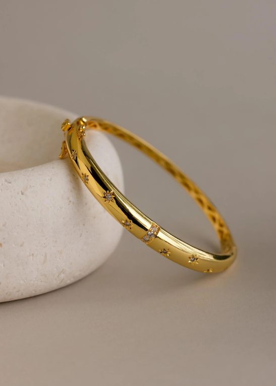 North Star Bangle Bracelet