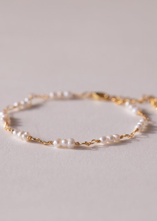 Hali Pearl Station Bracelet