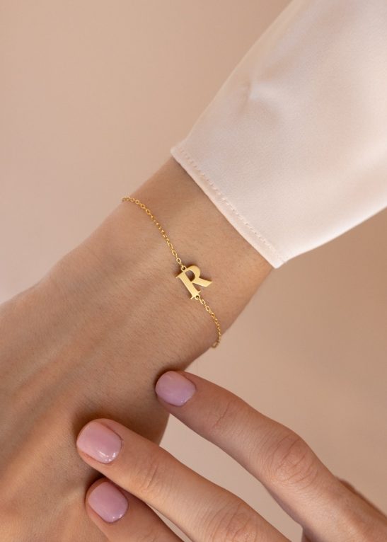 Newsletter Initial Bracelet