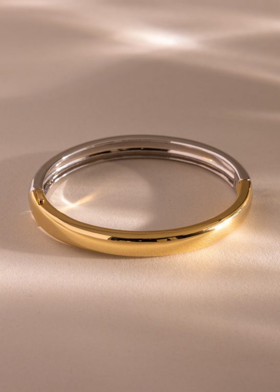 Mixed Metal Bangle