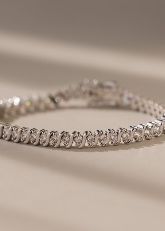 S-Link Diamond Tennis Bracelet