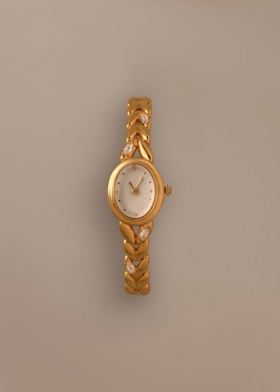 Chevron Diamond Link Timepiece