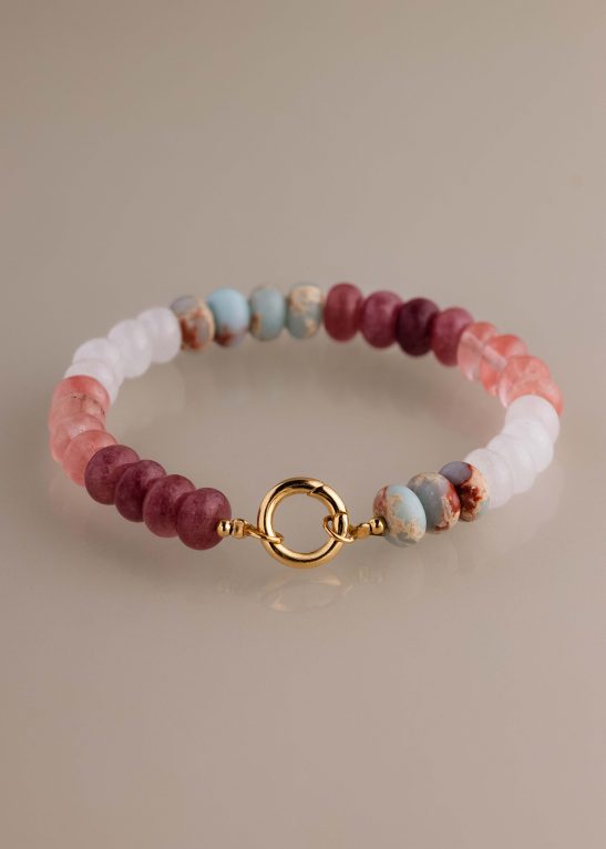 Ember Beaded Charm Bracelet
