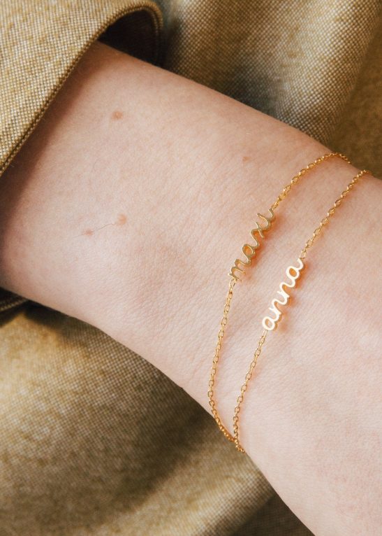 Petite Tiny Name Bracelet