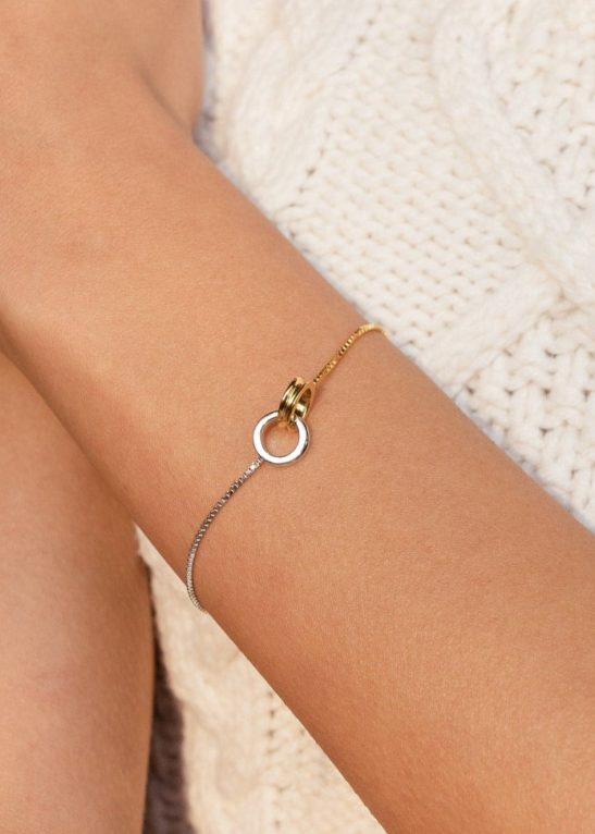 Interlocking Circles Bracelet