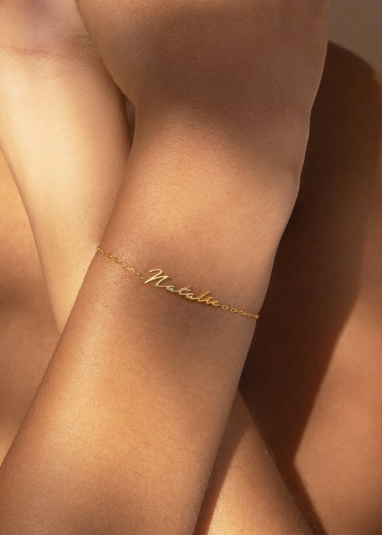 Venice Tiny Name Bracelet