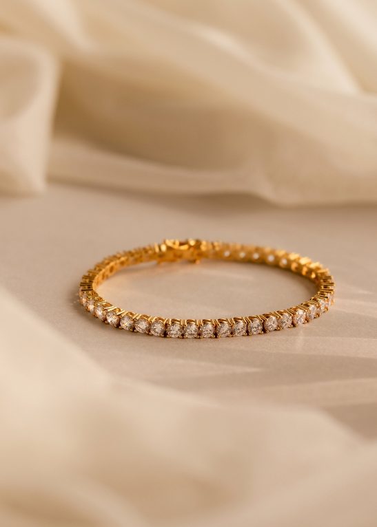 Bold Diamond Tennis Bracelet