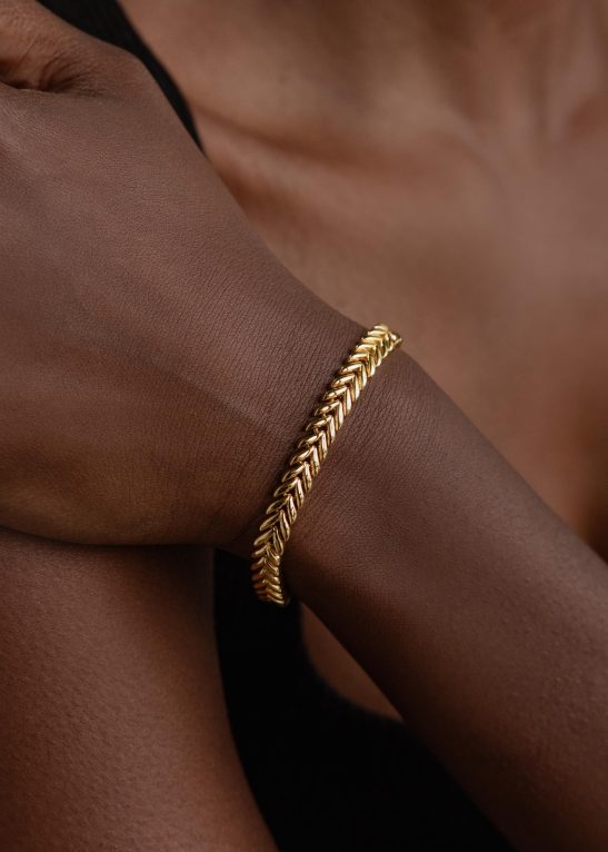 V-Link Chain Tennis Bracelet