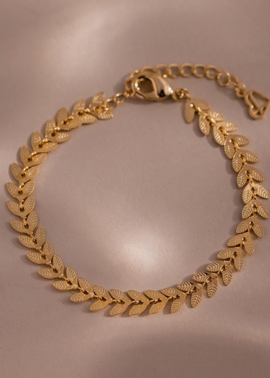 Leaf Link Bracelet