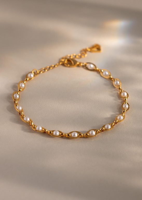Eternity Pearl Anklet