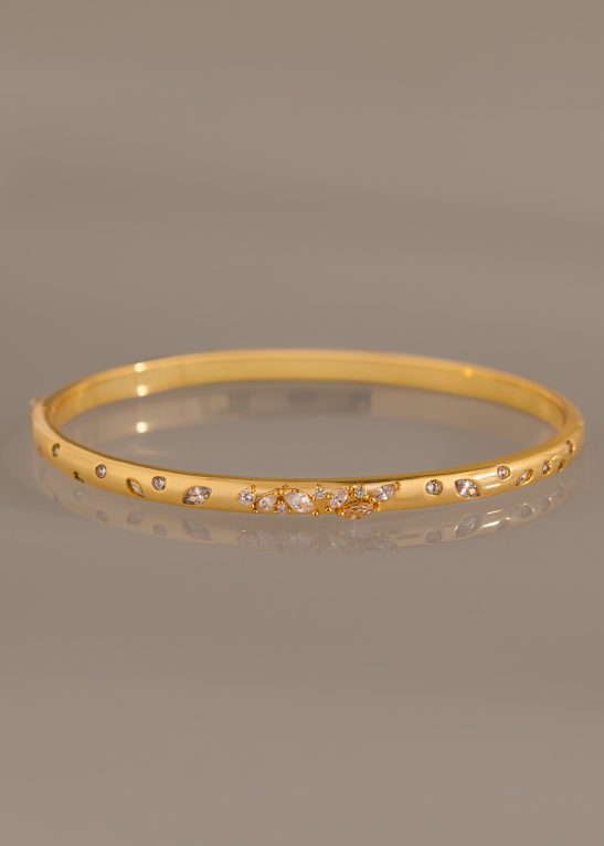 Mixed Diamond Sprinkle Bangle