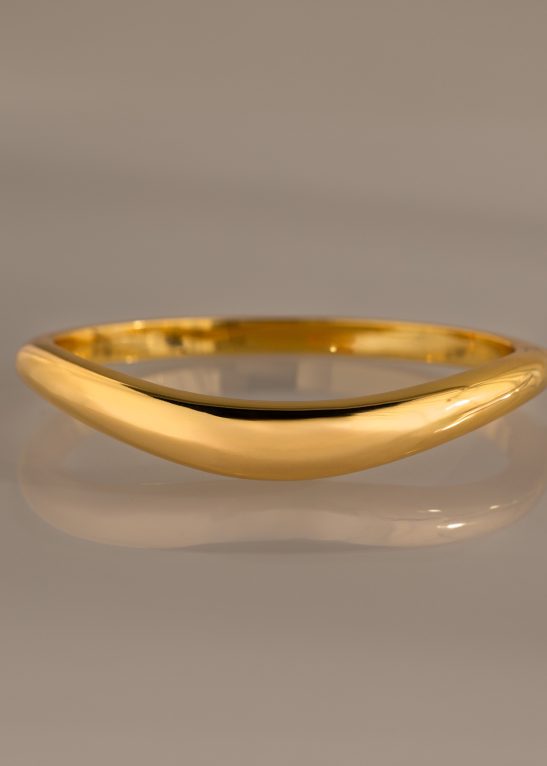 Curved Dome Bangle