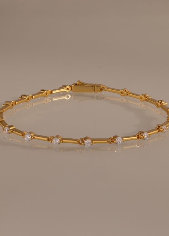Sprinkle Diamond Tennis Bracelet